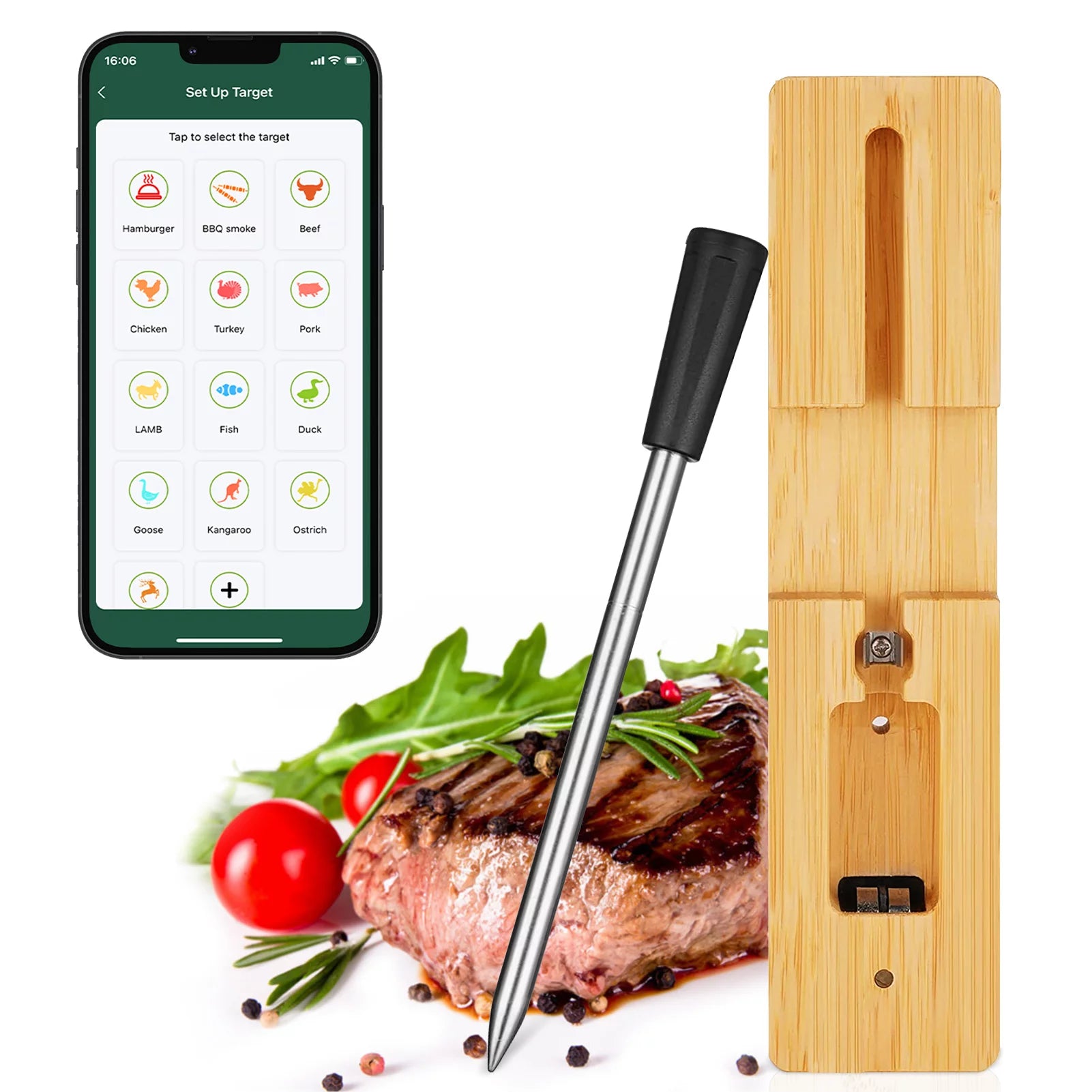 Wireless Meat Thermometer @